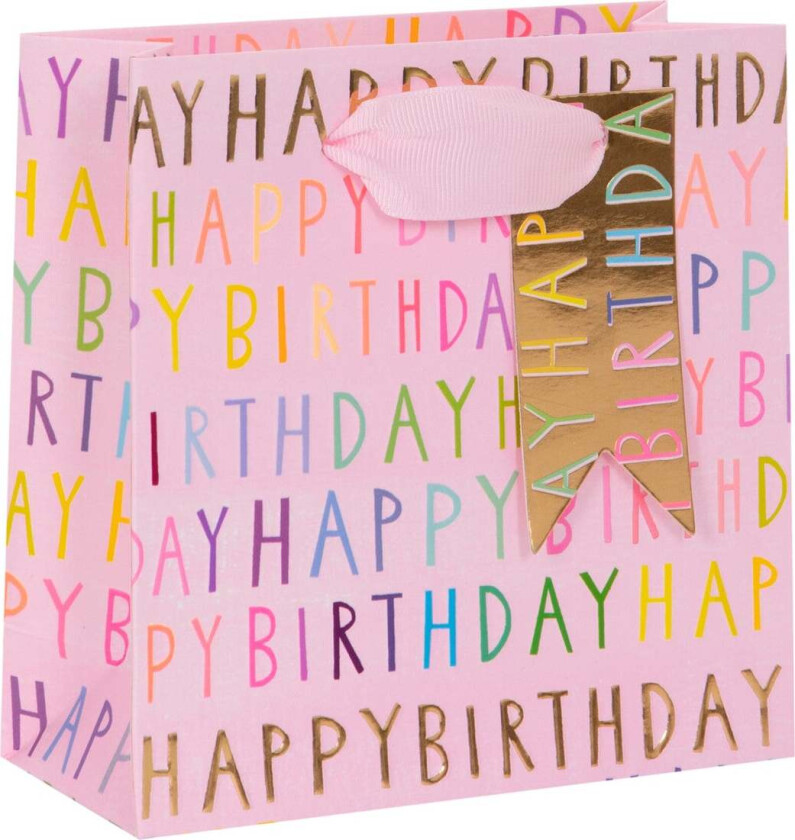 Gavepose Small Ps H Bday Pink
