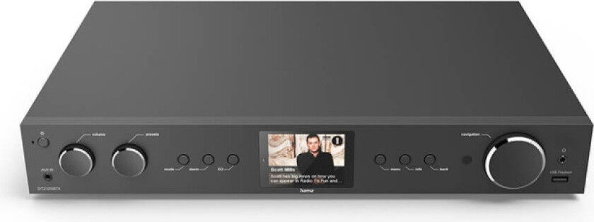 Dit2105sbtx Dab Radio, Internettradio - Svart