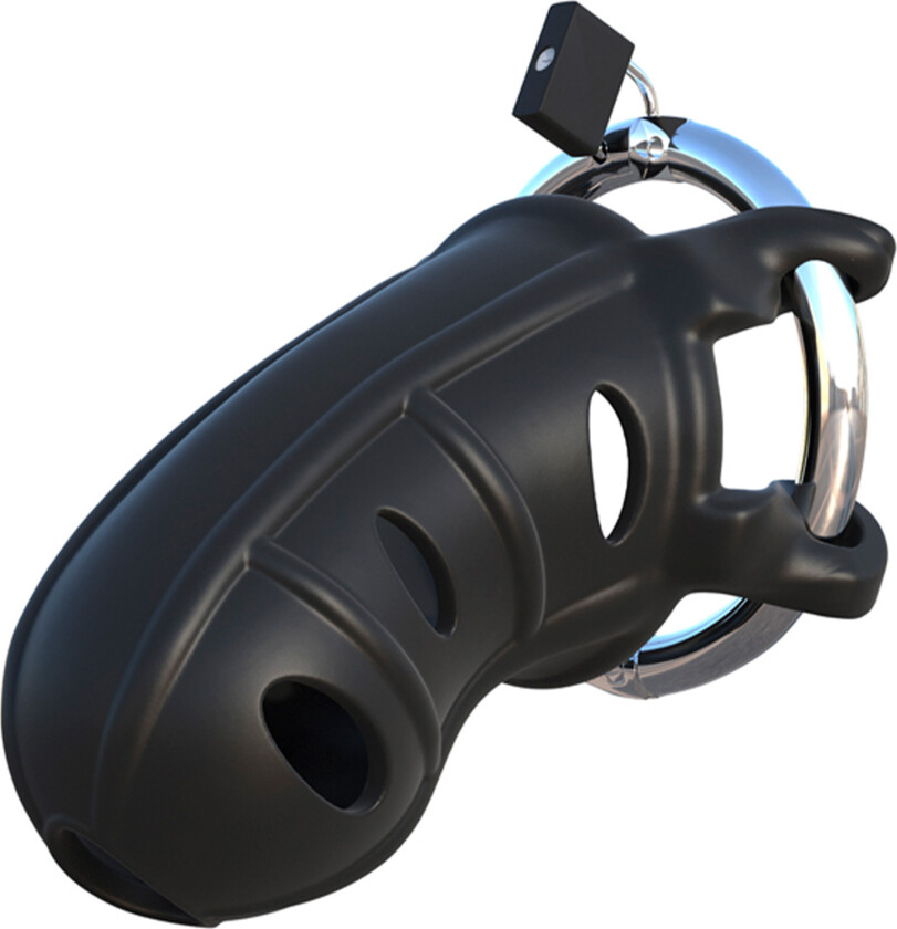 Hardcore Silicone Penis Blocker - Svart