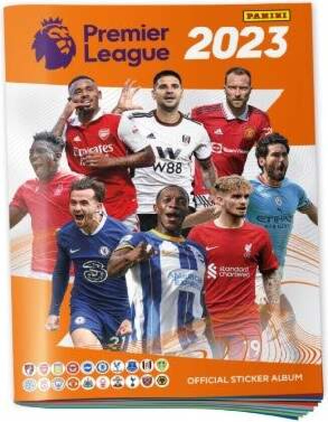 Premier League offisielle klistremerkesamling 2024-album *engelsk versjon*
