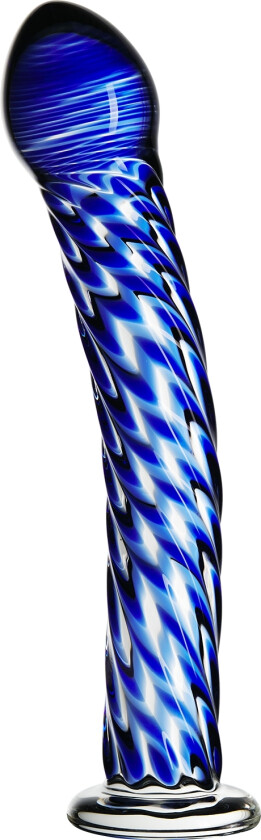 No 29 Blå Glassdildo - Blå