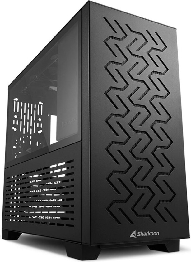 MS-Z1000 - microATX - Kabinett - Tower - Svart