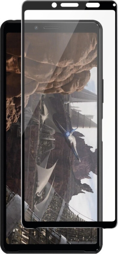 panzer Xperia 10 II, Full-Fit Glass, black