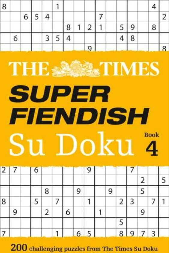 The Times Super Fiendish Su Doku Book 4 av The Times Mind Games
