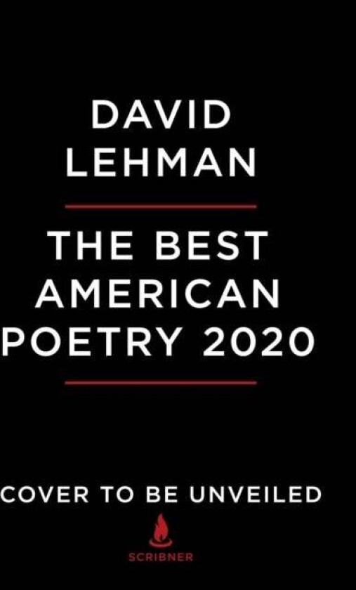The Best American Poetry 2020 av David Lehman, Paisley Rekdal