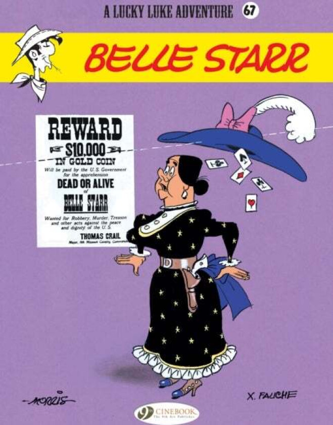 Lucky Luke 67 - Belle Starr av Xavier Fauche