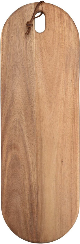 Sonja Skjærebrett oval Akaciatre L54 cm bredd 18 cm