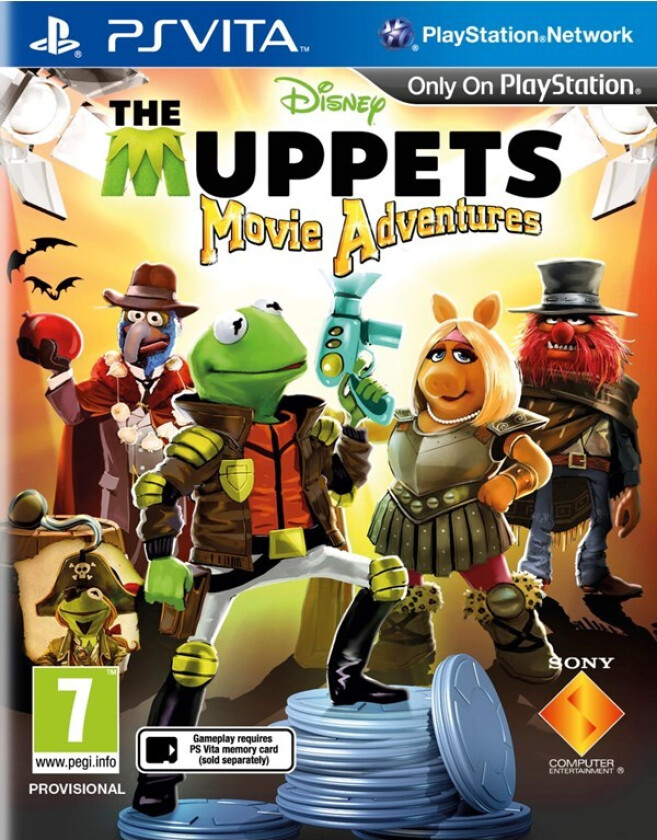 The Muppets: Movie Adventures - Sony PlayStation Vita - Action/Adventure
