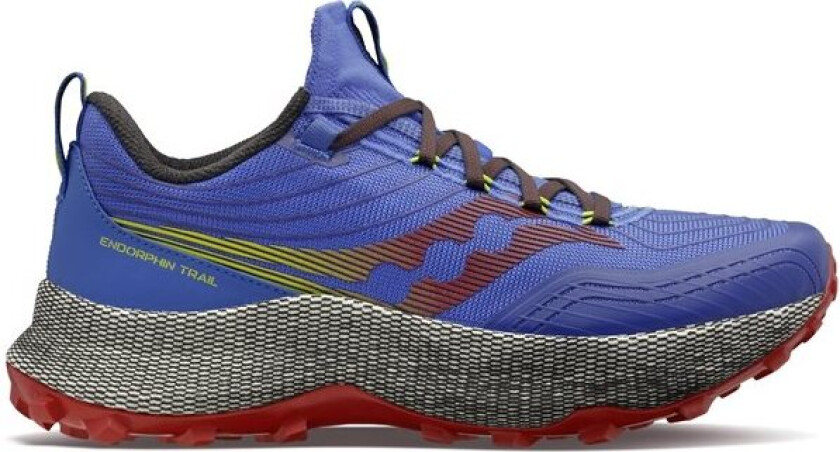 Men's Endorphin Trail 40.5, Blue Raz/Spice