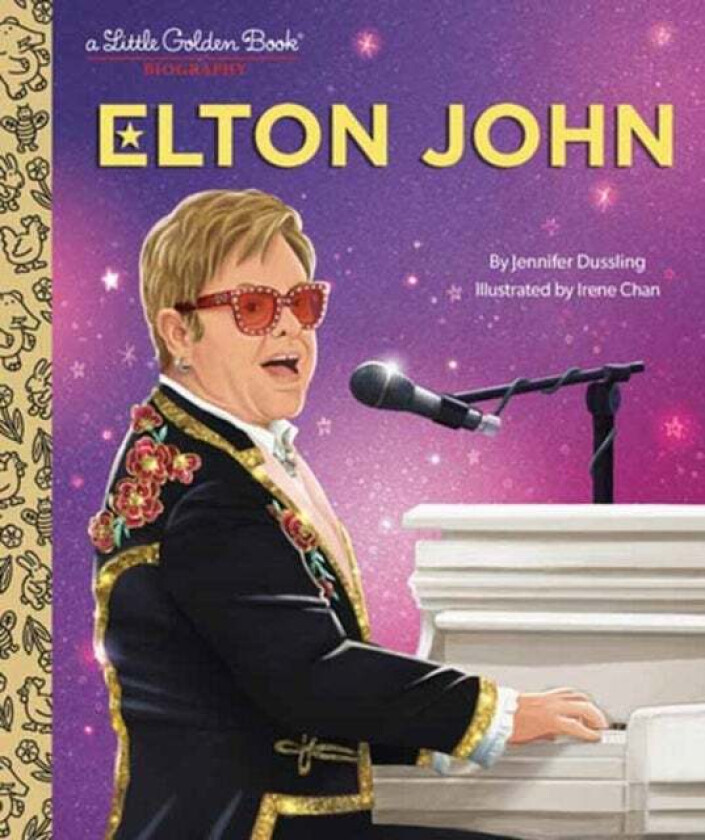 Elton John: A Little Golden Book Biography av Jennifer Dussling, Irene Chan