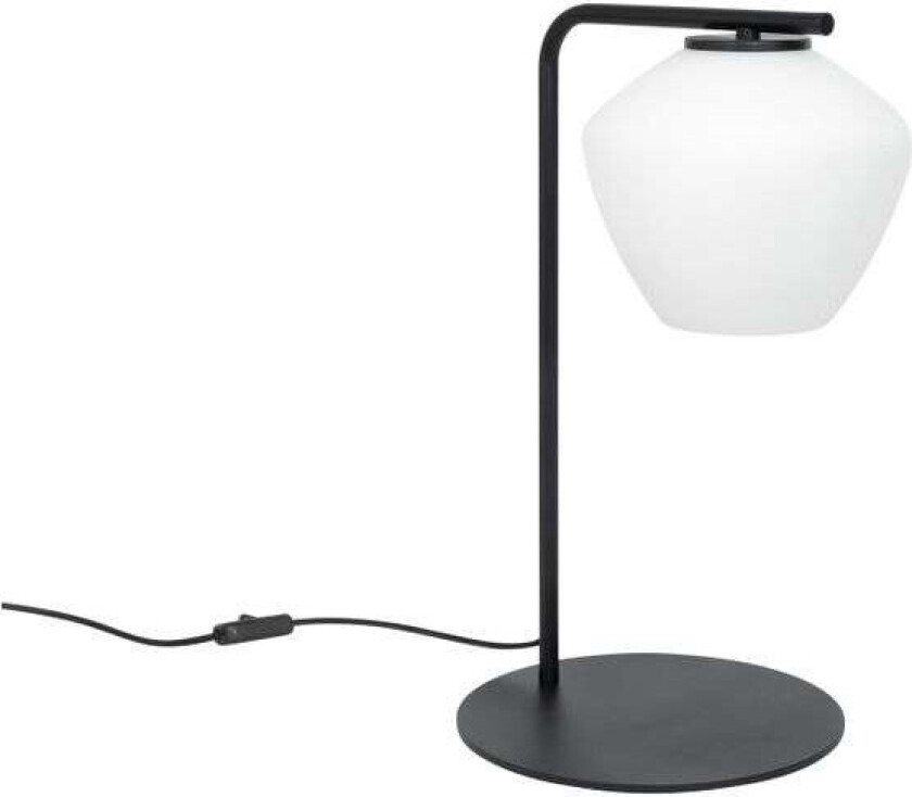 DK bordlampe sort/opal