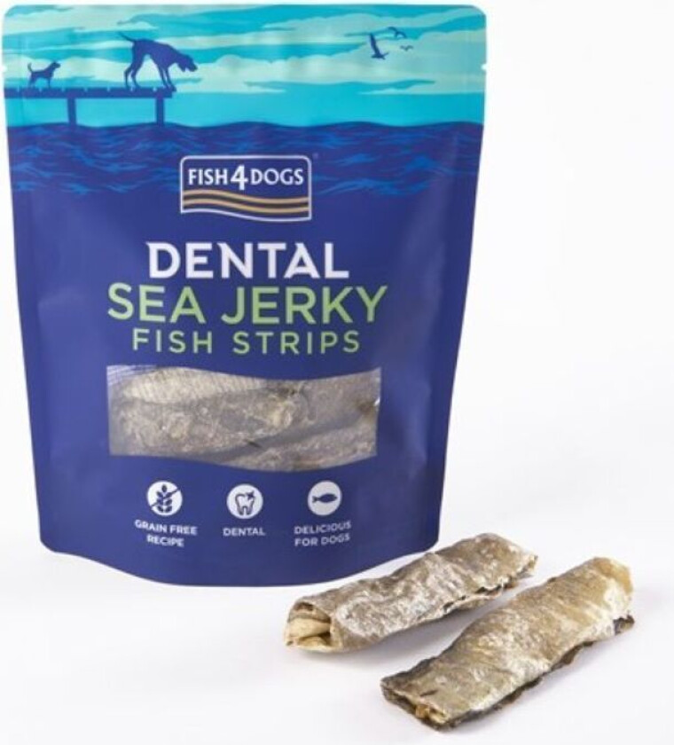 Dental Sea Jerky Fiskestrimler 500 g