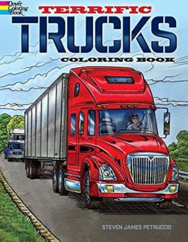 Terrific Trucks Coloring Book av Steven James Petruccio