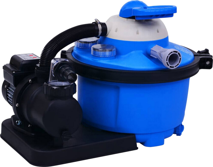 Sandfilterpumpe med timer 450 W 25 L