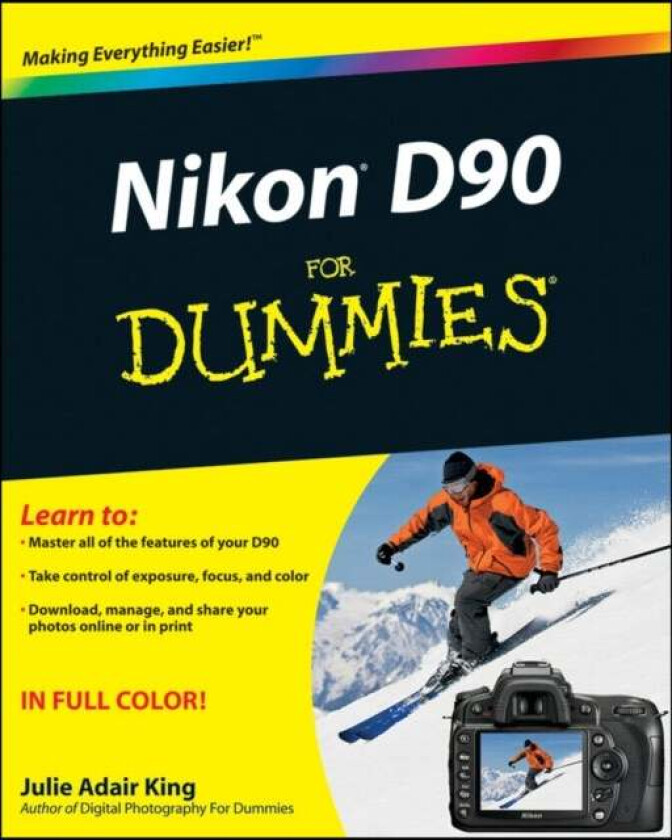 Nikon D90 For Dummies av Julie Adair (Indianapolis Indiana) King