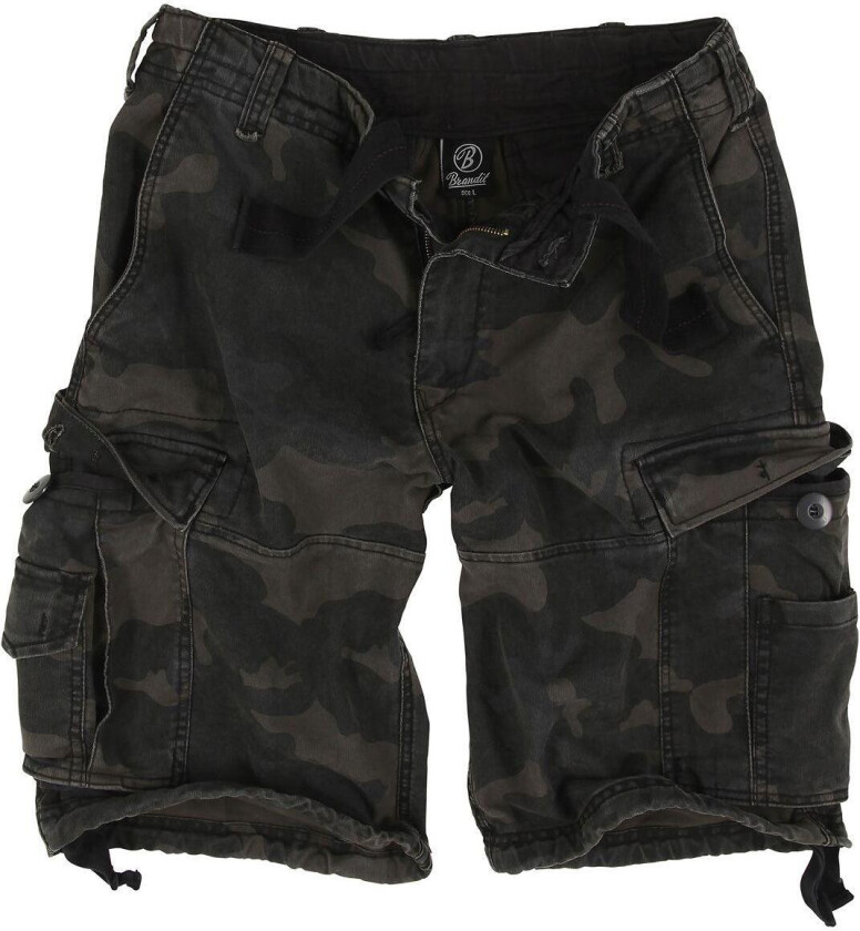 Vintage Shorts Herre Dark Camo L