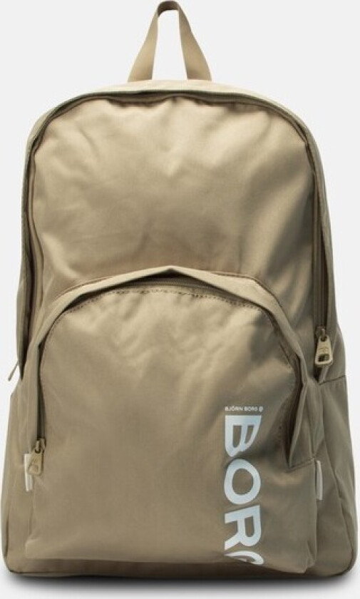 Core Iconic Backpack, Beige, Onesize, Handvesker