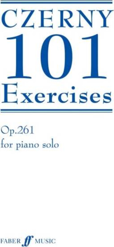 101 Exercises For Piano av Carl Czerny