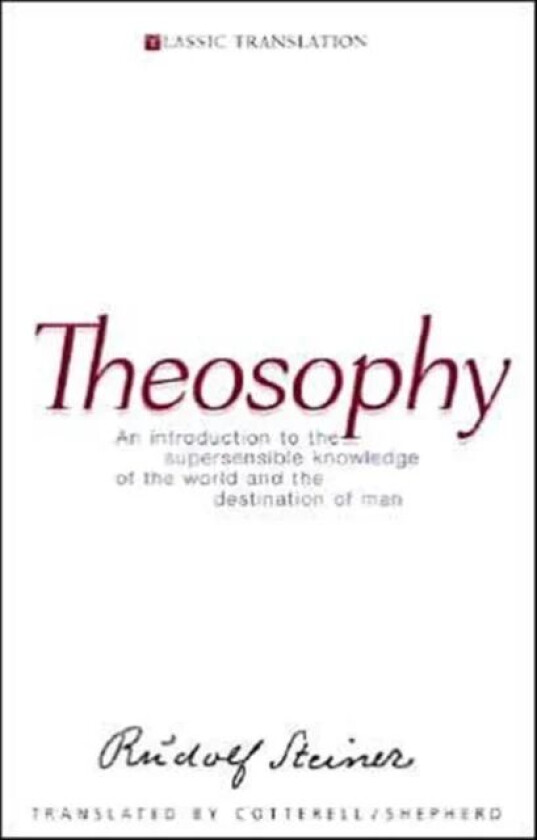 Theosophy av Rudolf Steiner