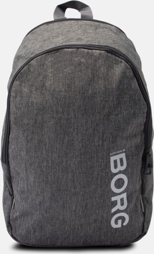 Core Round Backpack, Grey Melange, Onesize, Ryggsekker
