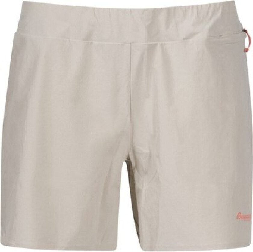 Fløyen V2 Women's Shorts M, Chalk Sand/Cantaloupe