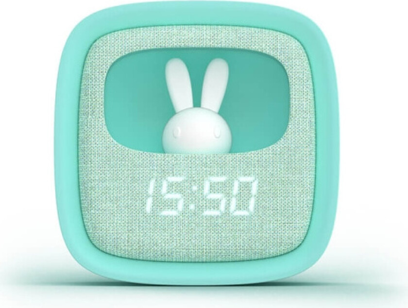 Mobility on Board Vekkerklokke med nattlys Billy Clock Mint Green