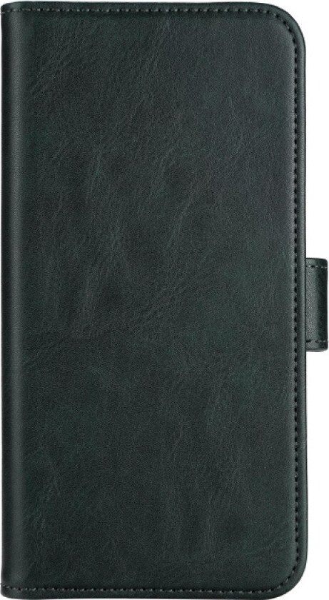 Essentials Galaxy A34 5G PU wallet, detachable, green