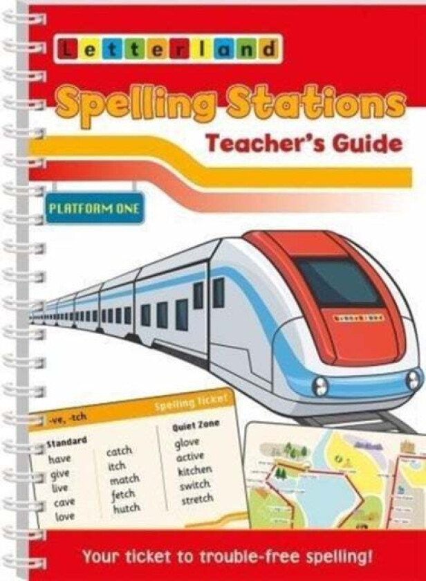 Spelling Stations 1 - Teacher's Guide av Lisa Holt, Abigail Steel
