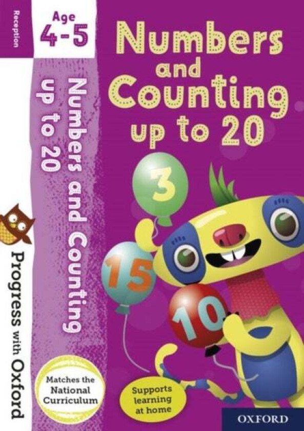 Progress with Oxford: Numbers and Counting up to 20 Age 4-5 av Paul Hodge
