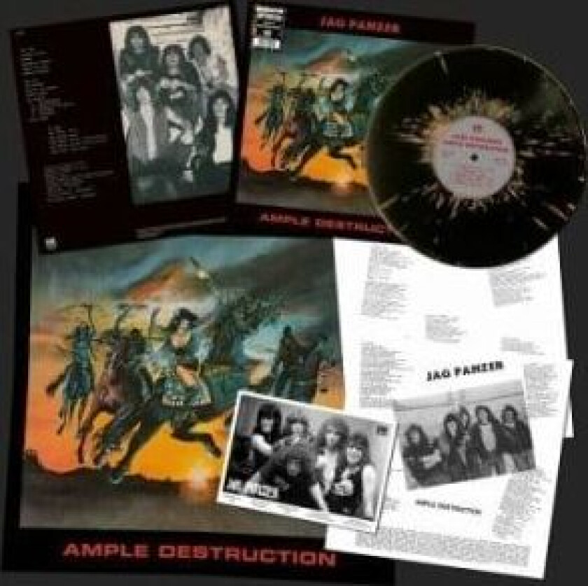 Jag Panzer - Ample Destruction (Splatter Vinyl L