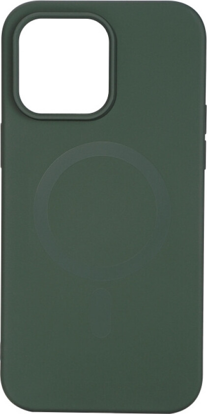 Essentials iPhone 14 Pro Max Silicone Mag back cov,Green