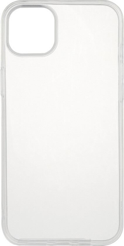 Essentials iPhone 14 Plus recycled TPU cover, transparent