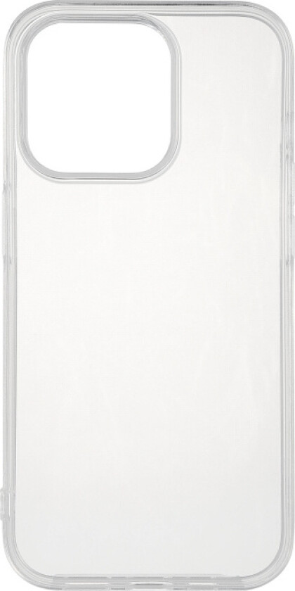 Essentials iPhone 14 Pro recycled TPU cover, transparent