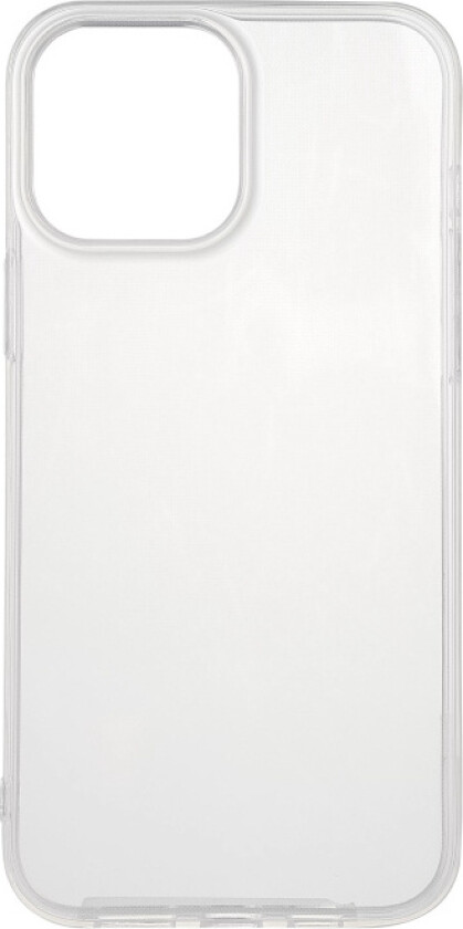 Essentials iPhone 14 Pro Max recycled TPU cover, transparent