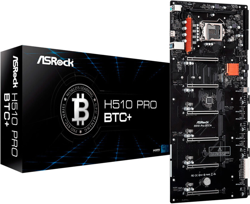 HOVEDKORT H510 PRO BTC+