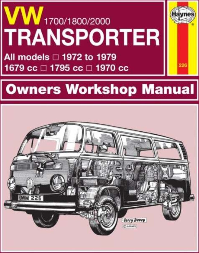 VW Transporter 1700, 1800 & 2000 (72 - 79) Haynes Repair Manual av Haynes Publishing