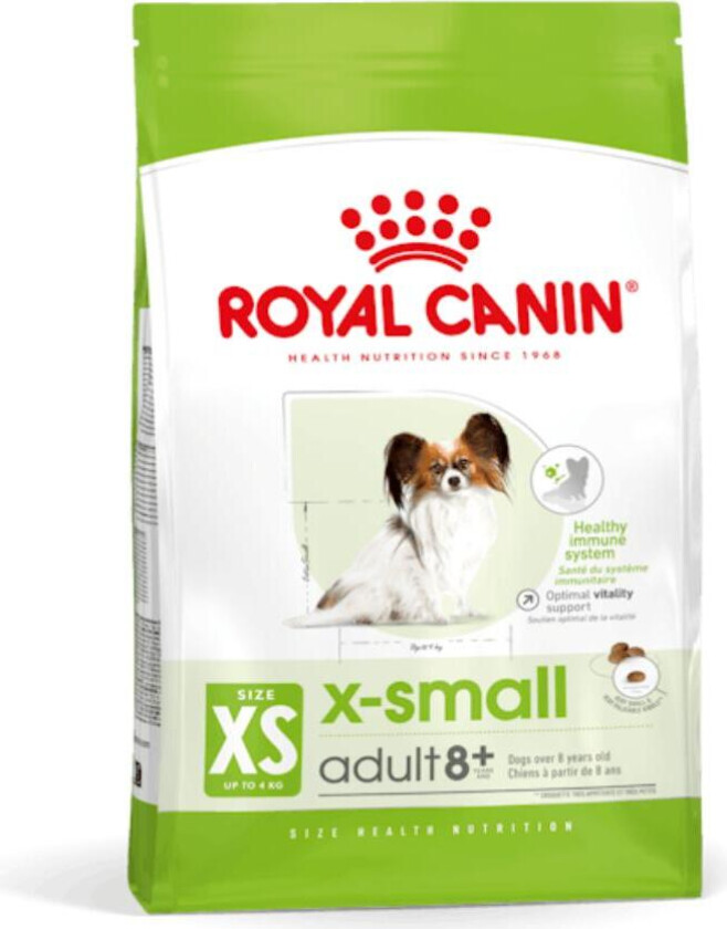 X-small Adult 8+ Tørrfôr til hund 1,5 kg