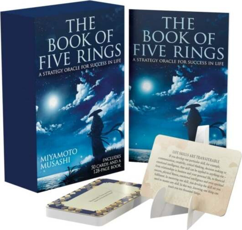 The Book Of Five Rings Book & Card Deck Av Miyamoto Musashi