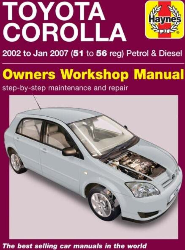 Toyota Corolla (02 - Jan 07) 51 to 56 av Haynes Publishing