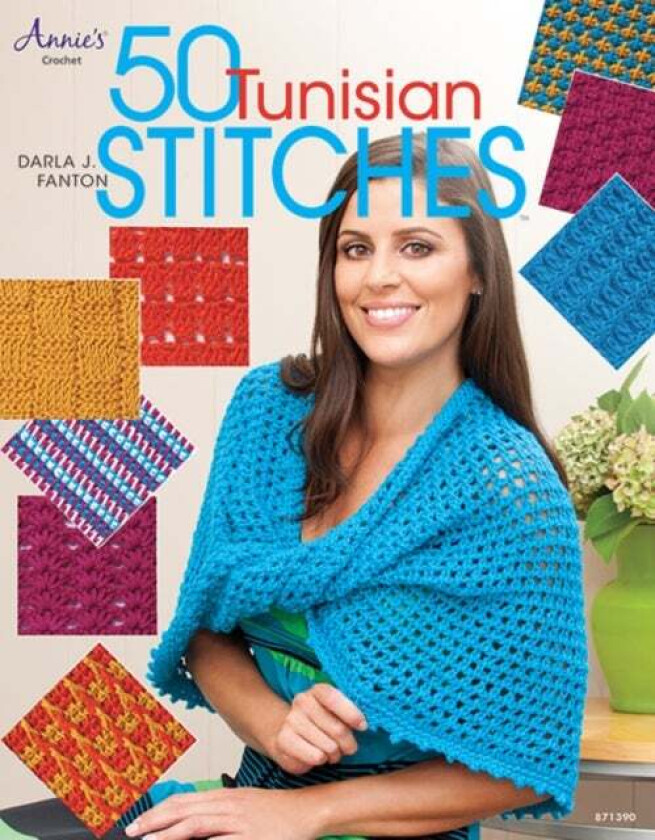 50 Tunisian Stitches av Darla Fanton
