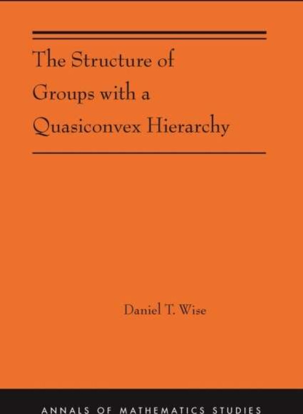 The Structure of Groups with a Quasiconvex Hierarchy av Daniel T. Wise