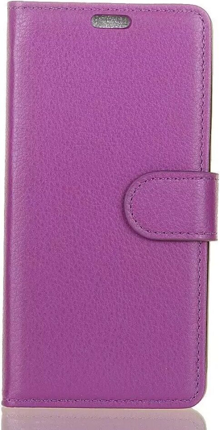 Samsung Galaxy S10e Kunstlær Flip Deksel m. Kortholder - Lilla