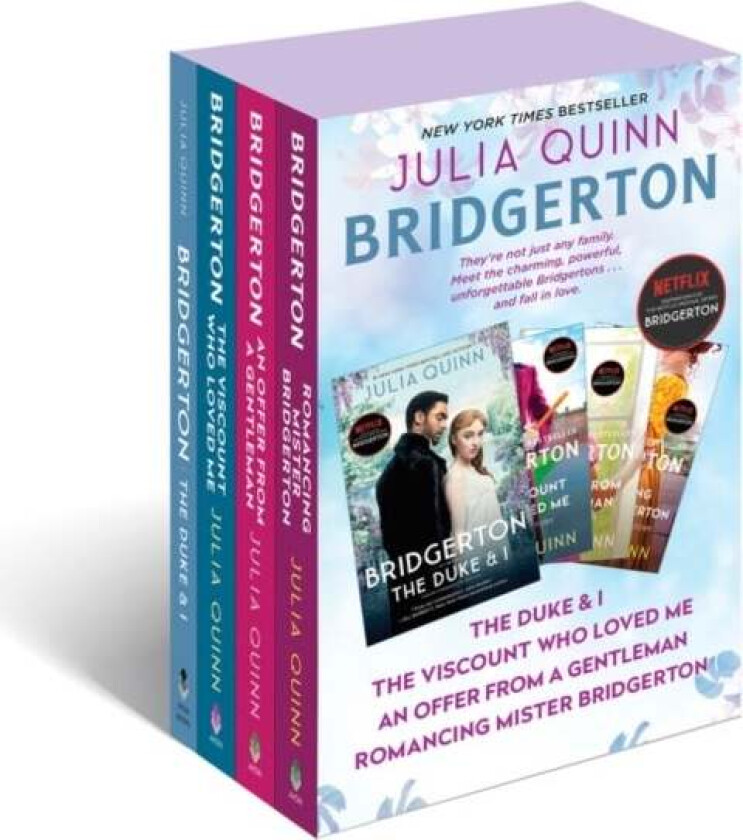 Bridgerton Boxed Set 1-4 Av Julia Quinn