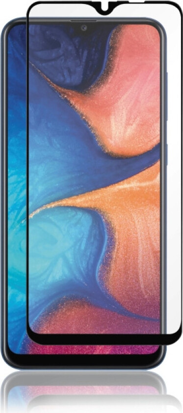 panzer Galaxy A20e, Full-Fit Glass, Black