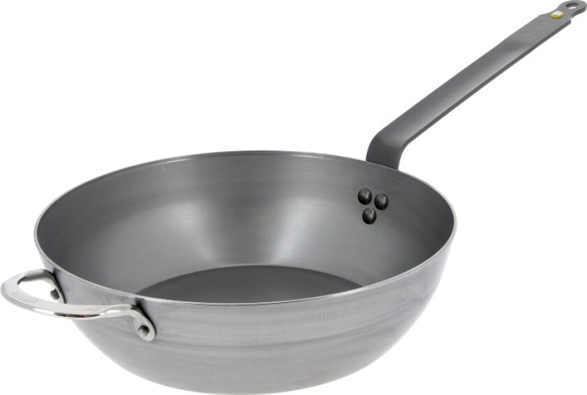 Country fry pan staal Mineral bijenwas 32cm