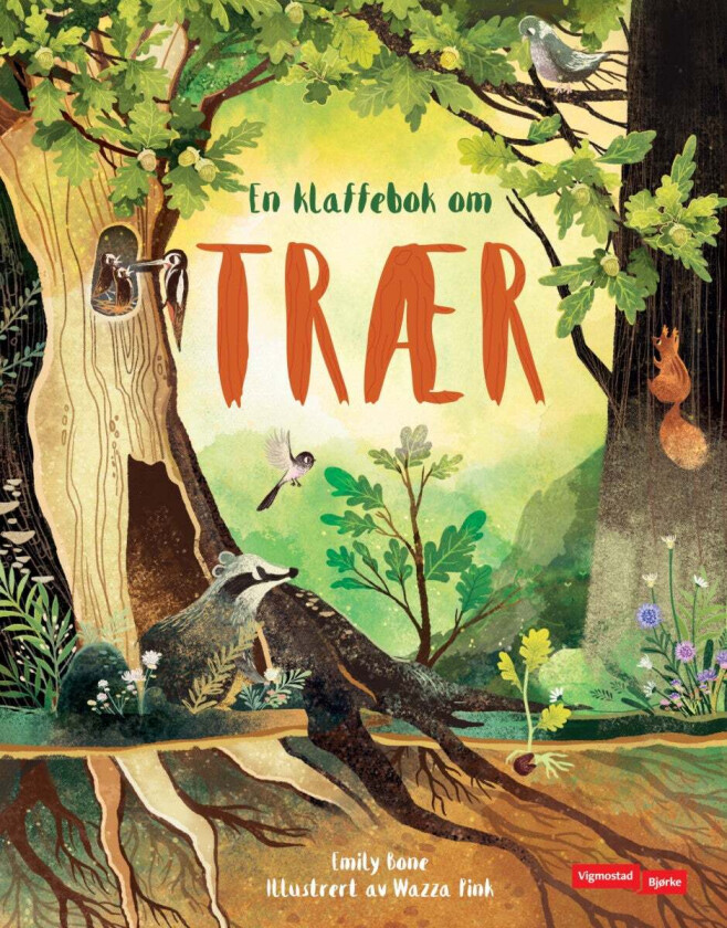 En klaffebok om trær av Emily Bone, Laura Cowan