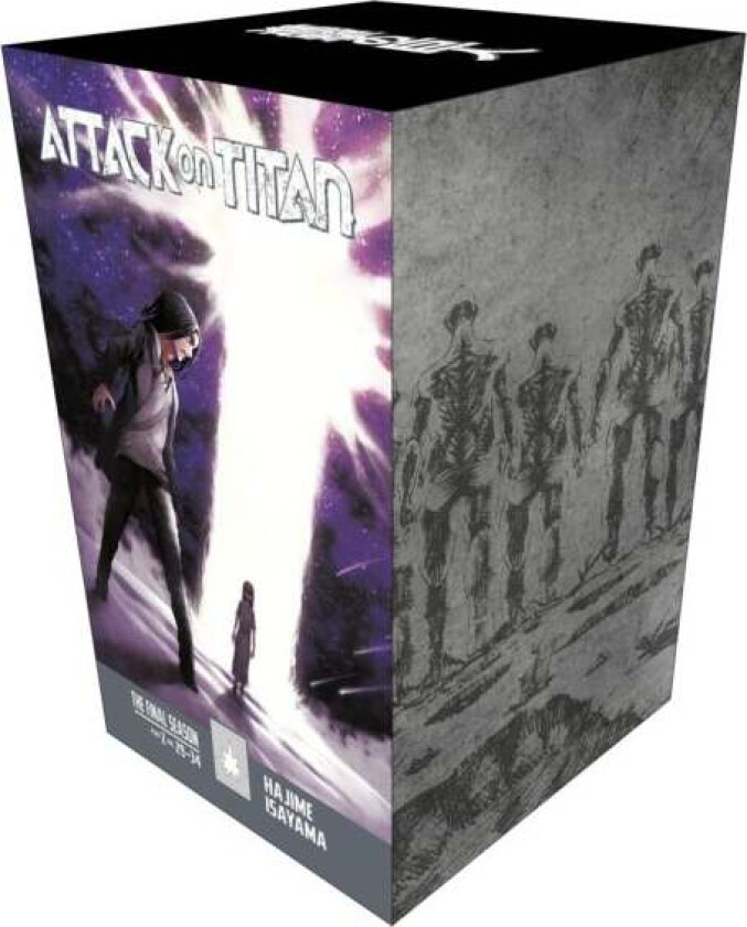 Attack on Titan The Final Season Part 2 Manga Box Set av Hajime Isayama