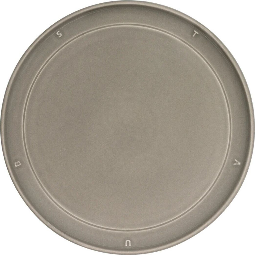 Boussole tallerken Ø22 cm Graphite grey