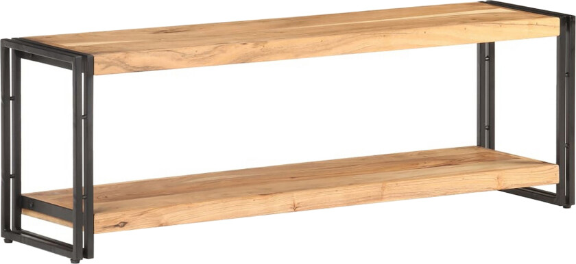 TV-benk 120x30x40 cm heltre akasie