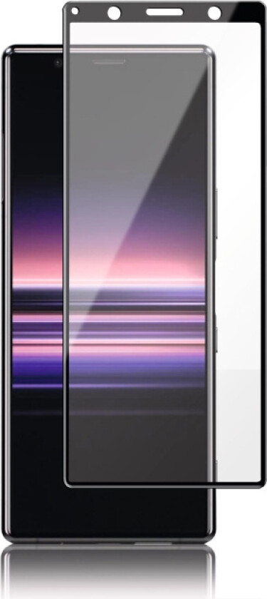 panzer Xperia 5, Curved Glass, black